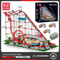 Technical Roller Coaster Building Block, Motorized Model Set