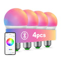 RGBCW Bulbs, Dimmable LED Lights, Music Sync/ App Control