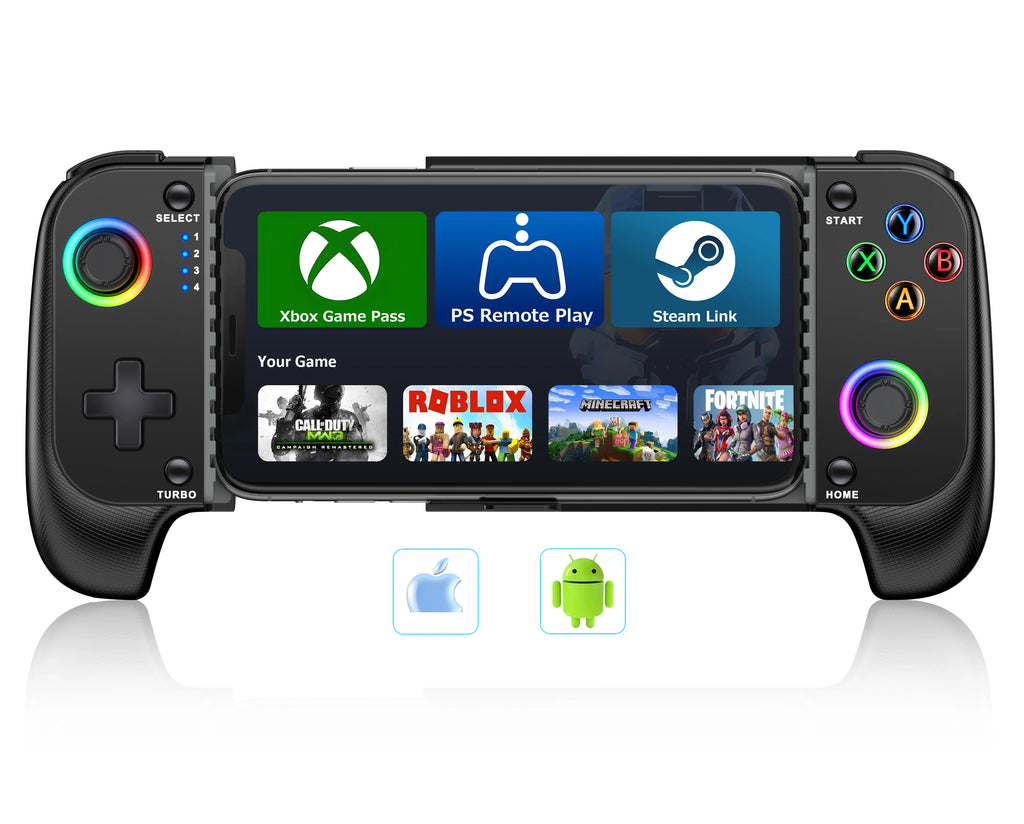 Bluetooth RGB Joystick Stretchable Gamepad