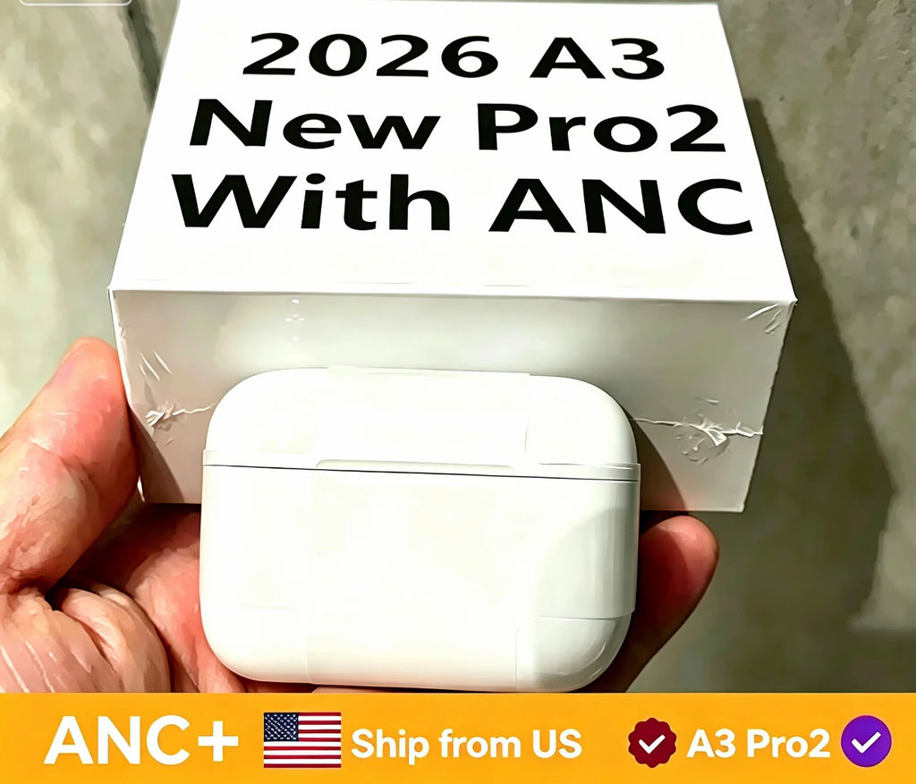 ANC TWS Bluetooth Earphones Cancellation Earbuds